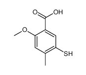 cas no 439579-12-1 is 2-Methoxy-4-methyl-5-sulfanylbenzoic acid