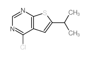 cas no 439692-52-1 is 4-CHLORO-6-ISOPROPYLTHIENO[2,3-D]PYRIMIDINE