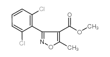 cas no 4402-83-9 is methyl 3-(2,6-dichlorophenyl)-5-methyl-1,2-oxazole-4-carboxylate
