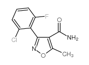 cas no 4415-11-6 is 3-(2-chloro-6-fluorophenyl)-5-methyl-1,2-oxazole-4-carboxamide