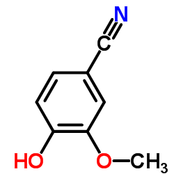 cas no 4421-08-3 is 4-Hydroxy-3-Methoxybenzonitrile