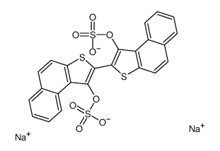 cas no 4425-36-9 is disodium [2,2'-binaphtho[2,1-b]thiophene]-1,1'-diyl disulphate