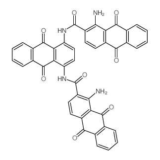 cas no 4430-70-0 is 2-Anthracenecarboxamide,N,N'-(9,10-dihydro-9,10-dioxo-1,4-anthracenediyl)bis[1-amino-9,10-dihydro-9,10-dioxo-(9CI)