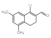 cas no 443305-29-1 is 1-chloro-5,7-dimethyl-3,4-dihydronaphthalene-2-carbaldehyde