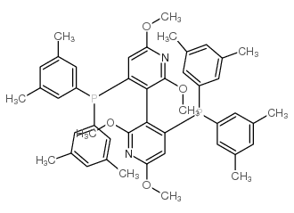 cas no 443347-10-2 is (S)-()-2,2′,6,6′-Tetramethoxy-4,4′-bis[di(3,5-xylyl)phosphino]-3,3′-bipyridine