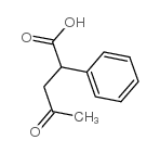 cas no 4439-87-6 is Benzeneacetic acid, a-(2-oxopropyl)-
