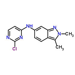 cas no 444731-74-2 is 6-[N-(2-chloropyrimidin-4-yl)amino]-2,3-dimethyl-2H-indazole