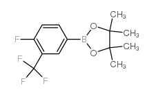 cas no 445303-14-0 is 4-Fluoro-3-(trifluoroMethyl)phenylboronic acid pinacol ester