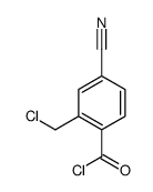 cas no 445312-07-2 is 2-(chloromethyl)-4-cyanobenzoyl chloride