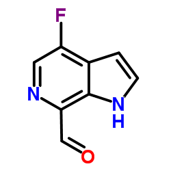 cas no 446284-46-4 is 4-Fluoro-1H-pyrrolo[2,3-c]pyridine-7-carbaldehyde