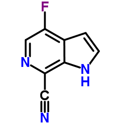 cas no 446284-50-0 is 4-Fluoro-1H-pyrrolo[2,3-c]pyridine-7-carbonitrile