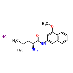 cas no 4467-68-9 is (2S)-2-amino-N-(4-methoxynaphthalen-2-yl)-4-methylpentanamide,hydrochloride