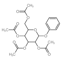 cas no 4468-72-8 is b-D-Glucopyranoside, phenyl,2,3,4,6-tetraacetate