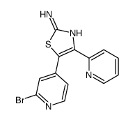 cas no 446852-67-1 is 5-(2-bromopyridin-4-yl)-4-pyridin-2-yl-1,3-thiazol-2-amine