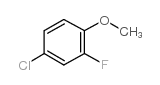 cas no 452-09-5 is 4-chloro-2-fluoroanisole