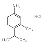 cas no 4534-11-6 is 3-METHYL-4-ISOPROPYLANILINE HYDROCHLORIDE