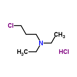 cas no 4535-85-7 is 1-Propanamine,3-chloro-N,N-diethyl-, hydrochloride (1:1)