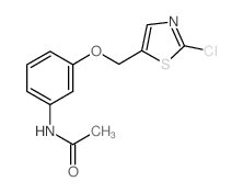 cas no 453557-52-3 is N-[3-[(2-chloro-1,3-thiazol-5-yl)methoxy]phenyl]acetamide