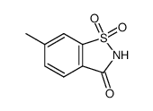 cas no 4554-06-7 is 6-methyl-1,1-dioxo-1,2-benzothiazol-3-one