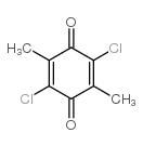 cas no 46010-98-4 is 2,5-Cyclohexadiene-1,4-dione,2,5-dichloro-3,6-dimethyl-