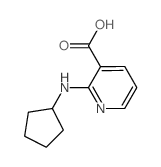 cas no 460363-30-8 is 2-(Cyclopentylamino)nicotinic acid