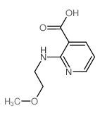 cas no 460363-33-1 is 2-[(2-Methoxyethyl)amino]nicotinic acid