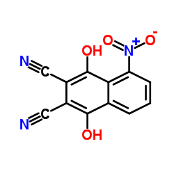 cas no 4655-62-3 is 2,3-Dicyano-1,4-dihydroxy-5-nitronaphthalene