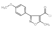 cas no 465514-03-8 is 3-(4-methoxyphenyl)-5-methyl-1,2-oxazole-4-carbonyl chloride