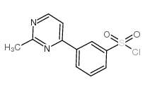 cas no 465514-07-2 is 3-(2-Methylpyrimidin-4-yl)benzene-1-sulfonylchloride