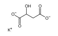 cas no 4675-64-3 is Butanedioate, 2-hydroxy-, potassium salt (1:1)