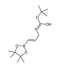 cas no 468060-28-8 is (E)-tert-butyl (3-(4,4,5,5-tetramethyl-1,3,2-dioxaborolan-2-yl)allyl)carbamate