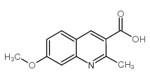 cas no 470702-34-2 is 7-Methoxy-2-methylquinoline-3-carboxylic acid