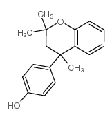 cas no 472-41-3 is Phenol,4-(3,4-dihydro-2,2,4-trimethyl-2H-1-benzopyran-4-yl)-