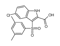 cas no 473257-46-4 is 5-chloro-3-(3,5-dimethylphenyl)sulfonyl-1H-indole-2-carboxylic acid