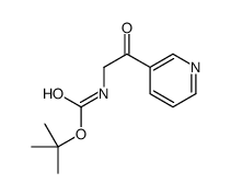 cas no 473693-42-4 is tert-butyl N-(2-oxo-2-pyridin-3-ylethyl)carbamate