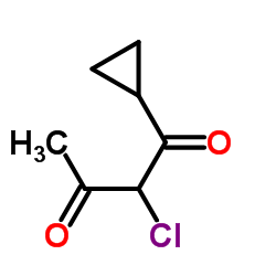 cas no 473924-31-1 is 2-Chloro-1-cyclopropyl-1,3-butanedione