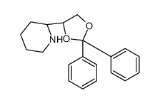 cas no 4741-41-7 is (2S)-2-[(4S)-2,2-Diphenyl-1,3-dioxolan-4-yl]piperidine