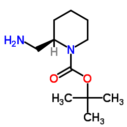 cas no 475105-35-2 is (S)-2-(Aminomethyl)-1-N-Boc-piperidine