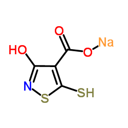 cas no 475112-25-5 is 2,3-Dihydro-5-mercapto-3-oxo-4-isothiazolecarboxylic acid sodium salt (1:1)