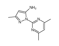cas no 475653-98-6 is 1-(4,6-DIMETHYLPYRIMIDIN-2-YL)-3-METHYL-1H-PYRAZOL-5-AMINE