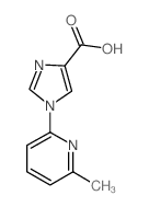 cas no 477847-81-7 is 1-(6-methylpyridin-2-yl)imidazole-4-carboxylic acid