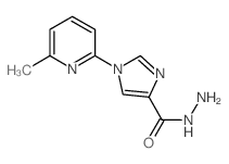 cas no 478063-72-8 is 1-(6-methylpyridin-2-yl)imidazole-4-carbohydrazide