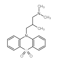 cas no 4784-40-1 is 3-(5,5-dioxophenothiazin-10-yl)-N,N,2-trimethylpropan-1-amine,hydrochloride