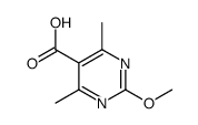 cas no 4786-61-2 is 2-Methoxy-4,6-dimethylpyrimidine-5-carboxylic acid