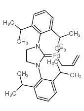 cas no 478980-01-7 is allylchloro[1,3-bis(2,6-di-i-propylphenyl)-4,5-dihydroimidazol-2-ylidene]palladium (ii)