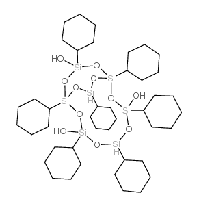 cas no 47904-22-3 is 1,3,5,7,9,11,14-Heptacyclohexyltricyclo[7.3.3.15,11]heptasiloxane-3,7,14-triol