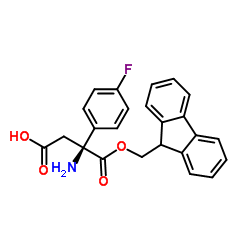 cas no 479064-89-6 is (S)-3-((((9H-FLUOREN-9-YL)METHOXY)CARBONYL)AMINO)-3-(4-FLUOROPHENYL)PROPANOIC ACID