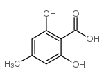 cas no 480-67-1 is 2,6-dihydroxy-4-methylbenzoic acid