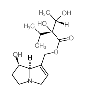 cas no 480-82-0 is Butanoic acid, 2,3-dihydroxy-2-(1-methylethyl)-, (2,3,5,7a-tetrahydro-1-hydroxy-1H-pyrrolizin-7-yl)methyl ester, (1R-(1a,7(2R*,3S*),7a-beta))-