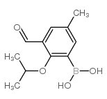 cas no 480424-52-0 is (3-FORMYL-2-ISOPROPOXY-5-METHYLPHENYL)BORONIC ACID